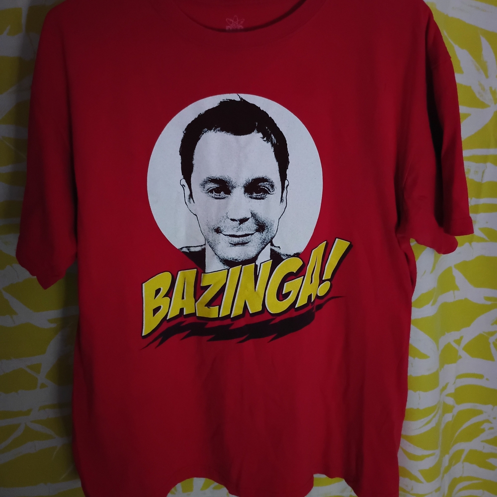 Warner Bros. Red Bazinga Graphic Tee
